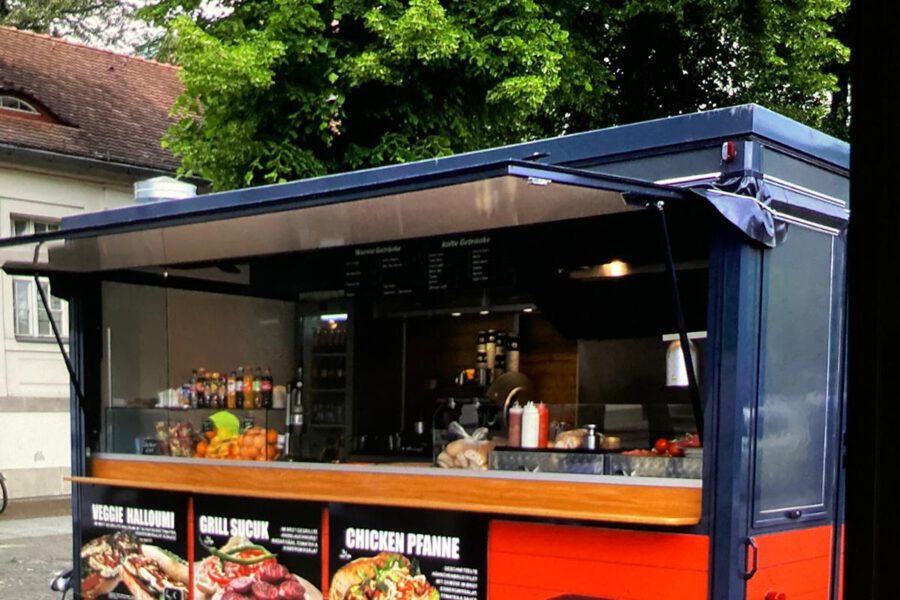 Döner Verkaufsanhänger